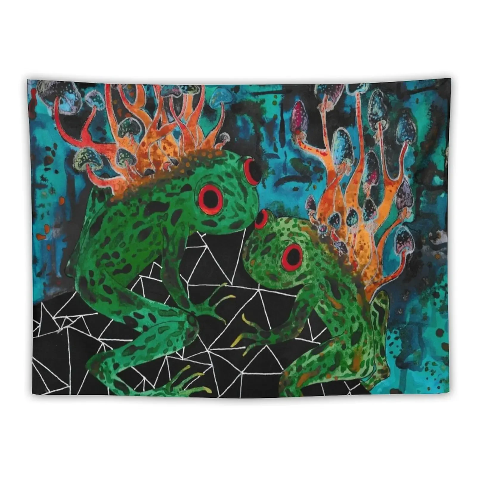 

Frog Lovin' Tapestry Wall Coverings Bedroom Organization And Decoration Wall Hanging Decor Decoration For Home Tapestry