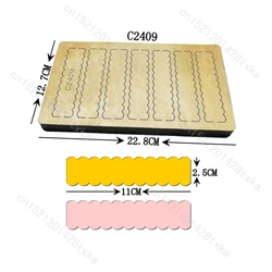 Bow Wooden Die for Scrapbooking, Cutting Dies, C-2409, New, Multiple Sizes