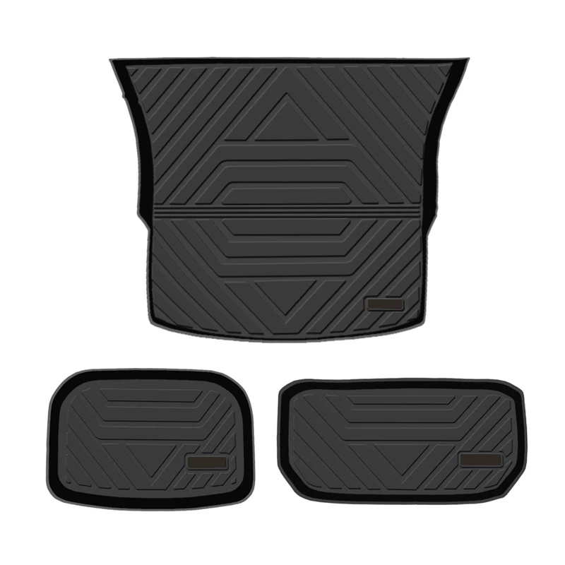 for Tesla Model Y Floor Mats 2023 Frunk Rear Trunk Mat Carpet 3D Liners Anti-Slip Waterproof Full Protector interior Accessories