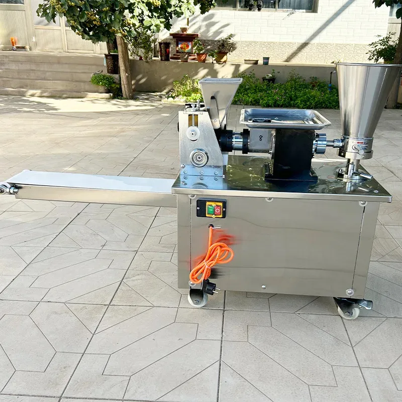 Automatic Curry Puff Forming Filling Empanada Make Electric Maker Tabletop Dumpling Machine