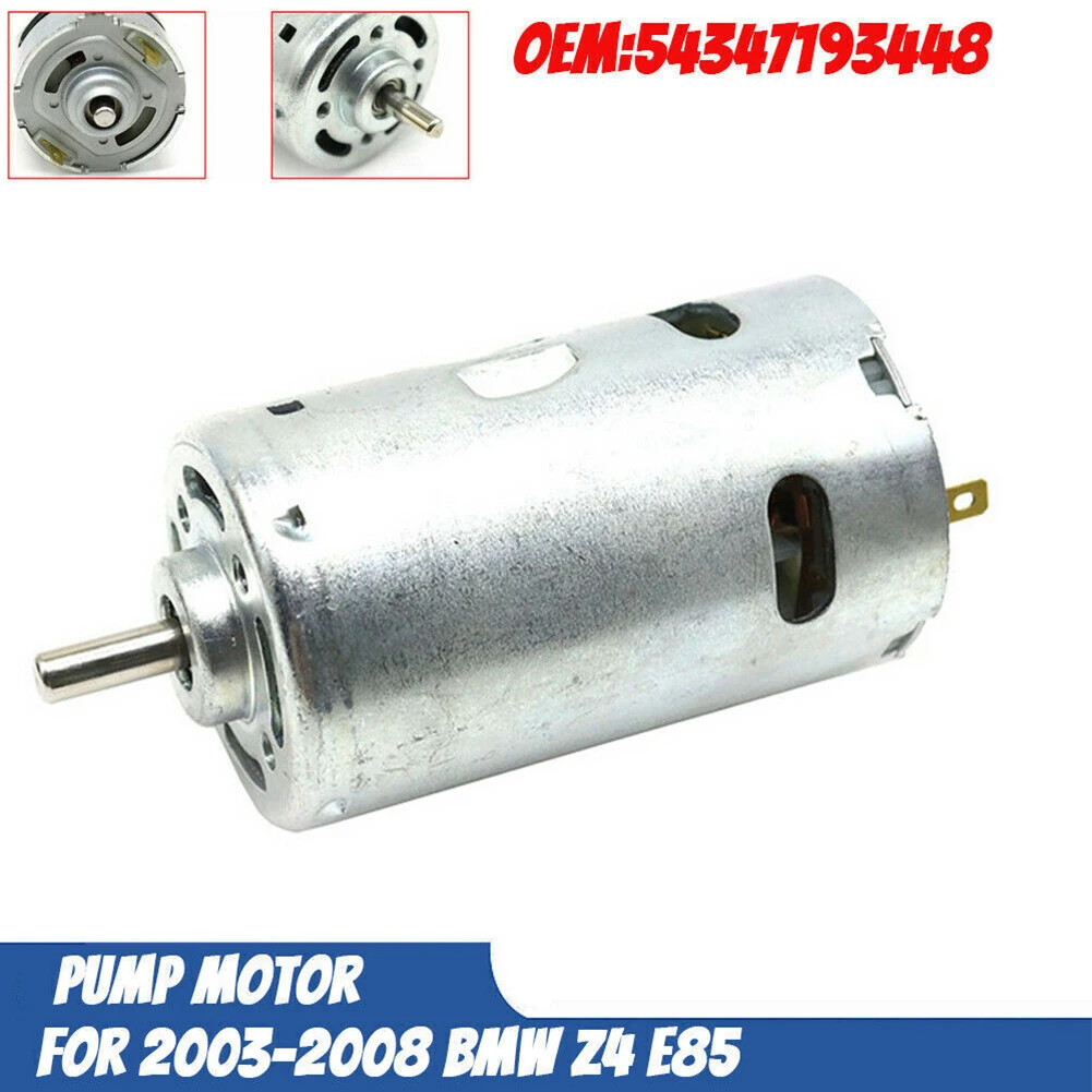 

Applicable For BMW Z4 2003-2008 Convertible Motor 543471934488 Convertible Hydraulic Roof Pump Motor Car Replacement Parts