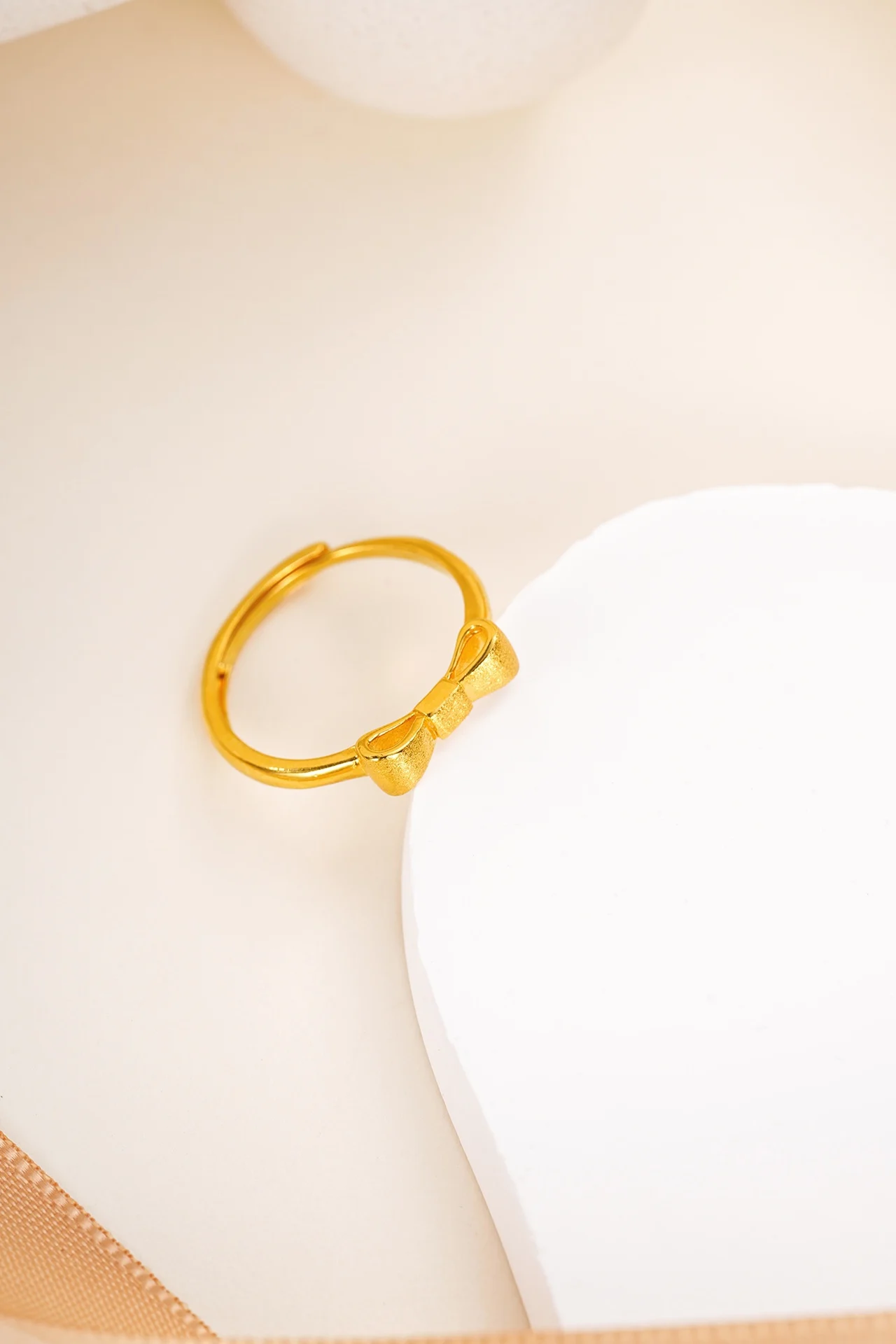 ليوم الأحجار الكريمة 24K الذهب فيرميل 925 فضة القوس وعد خواتم الزفاف العصابات خواتم للنساء إنفينيتي إلى الأبد الحب عقدة ringr