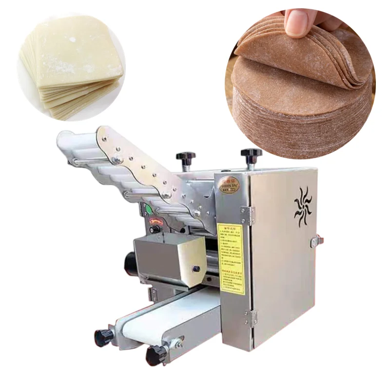 2022 Stainless Steel gyoza wrapper machine 60-70 pcs/min Dumpling Wonton Chapati Wrapper Making Machine