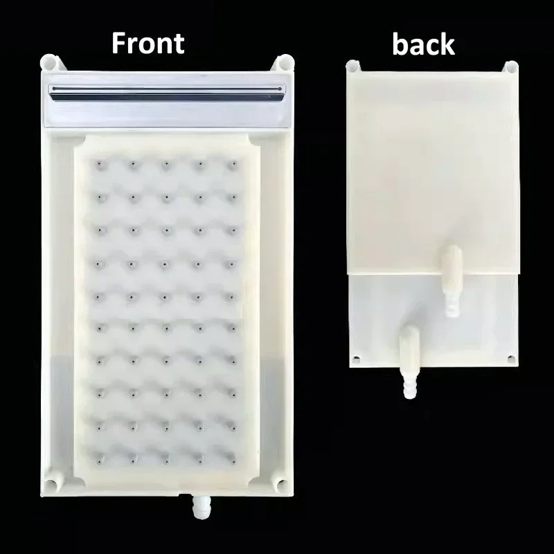 

MTTUZK Rectangular Shower intubation type interface Shower head 50 holes Top Spray Waterfall outlet Shower Head Accessorie