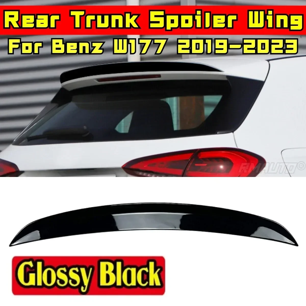 Car Rear Trunk Spoiler Body Kit Car Rear Wing For Mercedes Benz CLA Class W117 C117 CLA220 CLA250 CLA45 2013-2019 Tunning Part