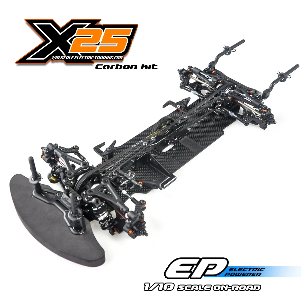 1/10 Serpent X25 カーボン RC カー キット 4WD オンロード EP 未