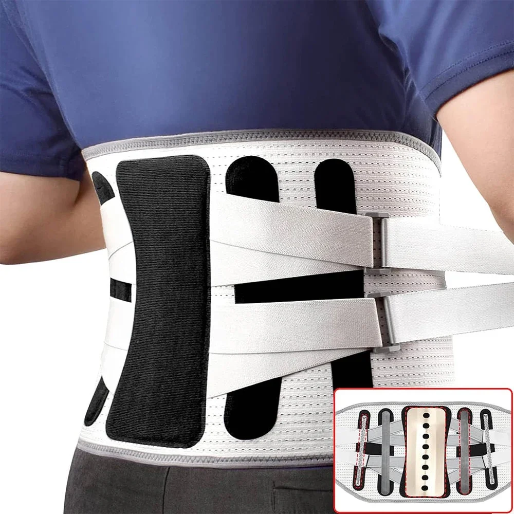 

Back Brace for Lower Back Pain Women Men,Ergonomic Back Support Brace with Lumbar Pad,Adjustable Lumbar Support Belt