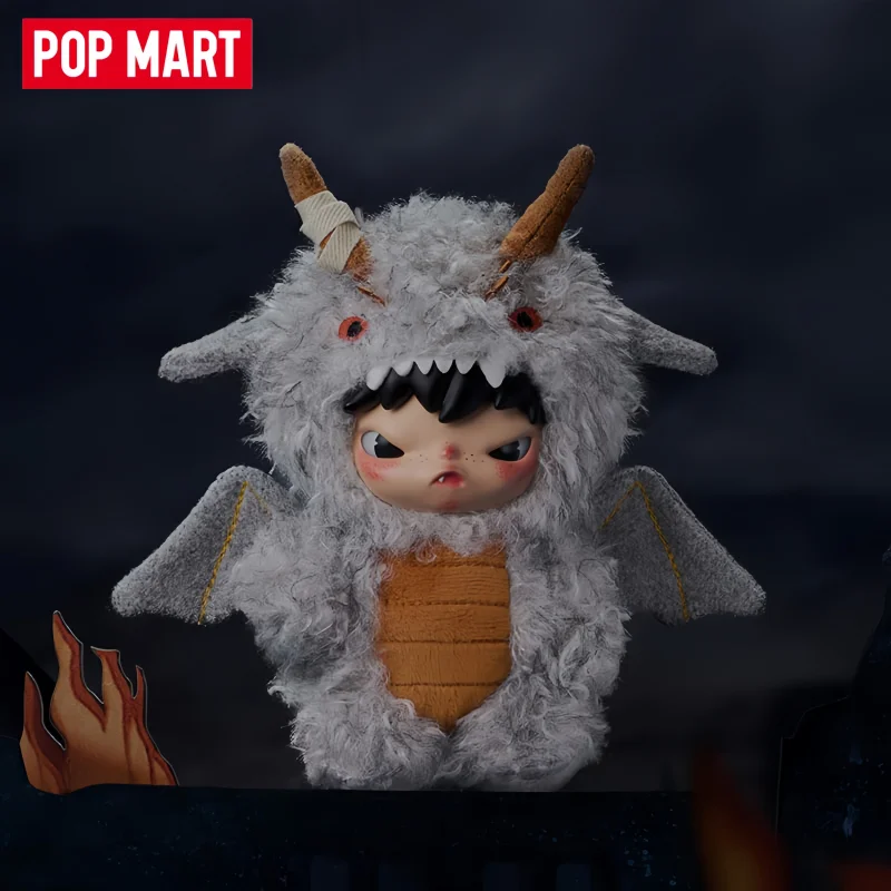 

2026 Original POP MART Hirono Mist-Walker Series Blind Box Plush Doll Pendent Figure Collection Model Desktop Ornament Doll Gift