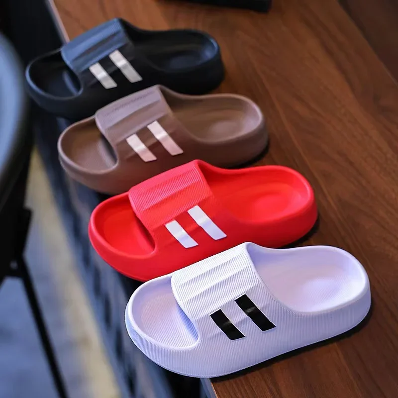 2024 New Big Size 48-49 Men  summer large-sized EVA slippers Outdoor Non-slip Beach Shoes Sandal Indoor Thick-soled Flip flops