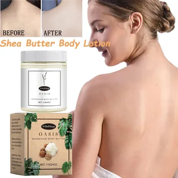 Shea Butter Body Lotion Moisturizing Magnesium Body Butter Nourishing Skin Soft Smooth…