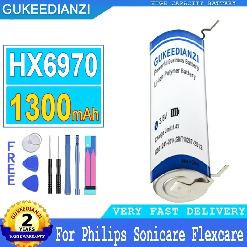 

Аккумулятор для Philips Sonic HX6970 HX6530 HX6511 HX6320 HX6330 HX6720 HX6710 HX6, 1300 мАч
