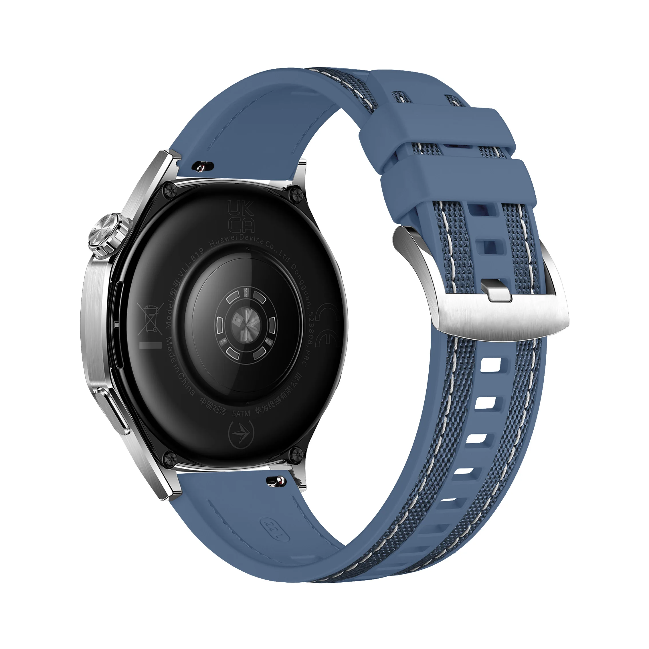 Bracelet Compatible with Huawei Watch GT5 46mm Original Replacement Nylon Weave Strap for Huawei GT5 GT5 Pro 22mm Rubber Strap