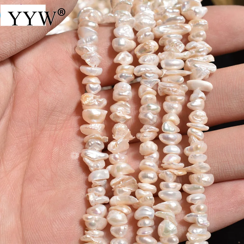 

Cultured Freshwater Pearl Beads DIY Earrings Necklace Bracelets Jewelry Making High Quality Natural Baroque Shaped Loose Beads