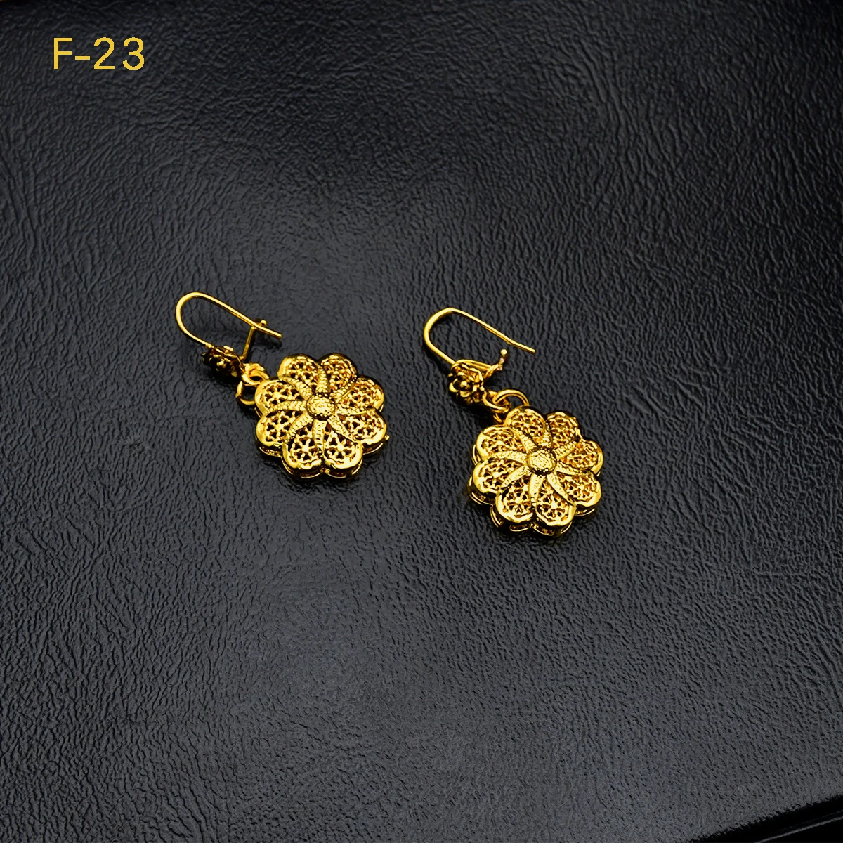 Dubai Indisches 24k Vergoldetes Schmuckset für Damen Party Arabische Afrikanische Lange Halsketten-Sets Braut Hochzeitsgeschenke Schmucksets – Detail 4