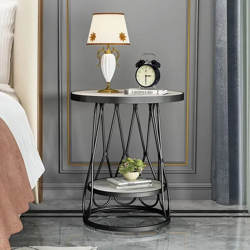 Furnitures End Tables Round Coffee Table for Living Room Furniture Night Stand Side Bedside Mini Coffe Tea Sofa Small Bedroom