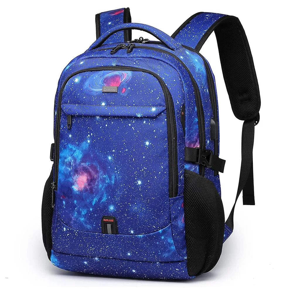 

New Travel Backpack Water Resistant College Backpack for Men Laptop Bag with USB Charging Port Mochilas De Hombre Business Zaino