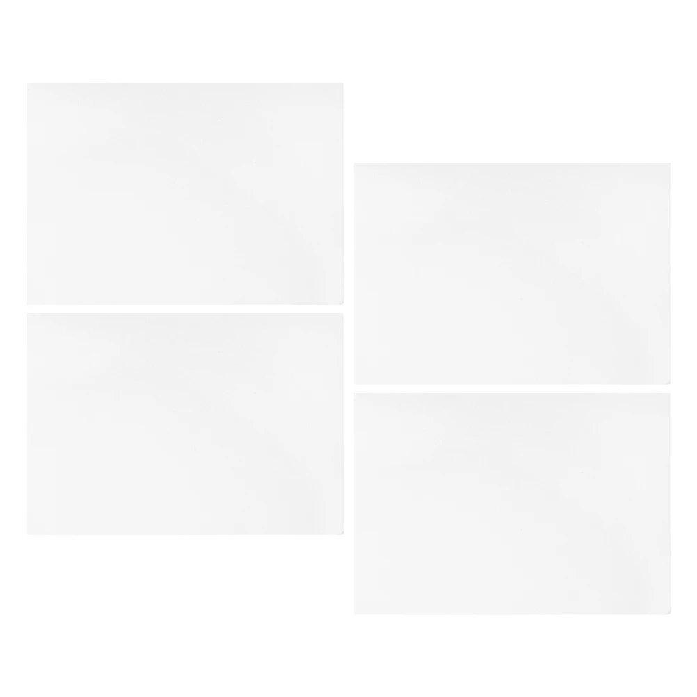 

4 Pcs Embroidery Stabilizer Fabric for Patterns Printable White Non-woven Sewing