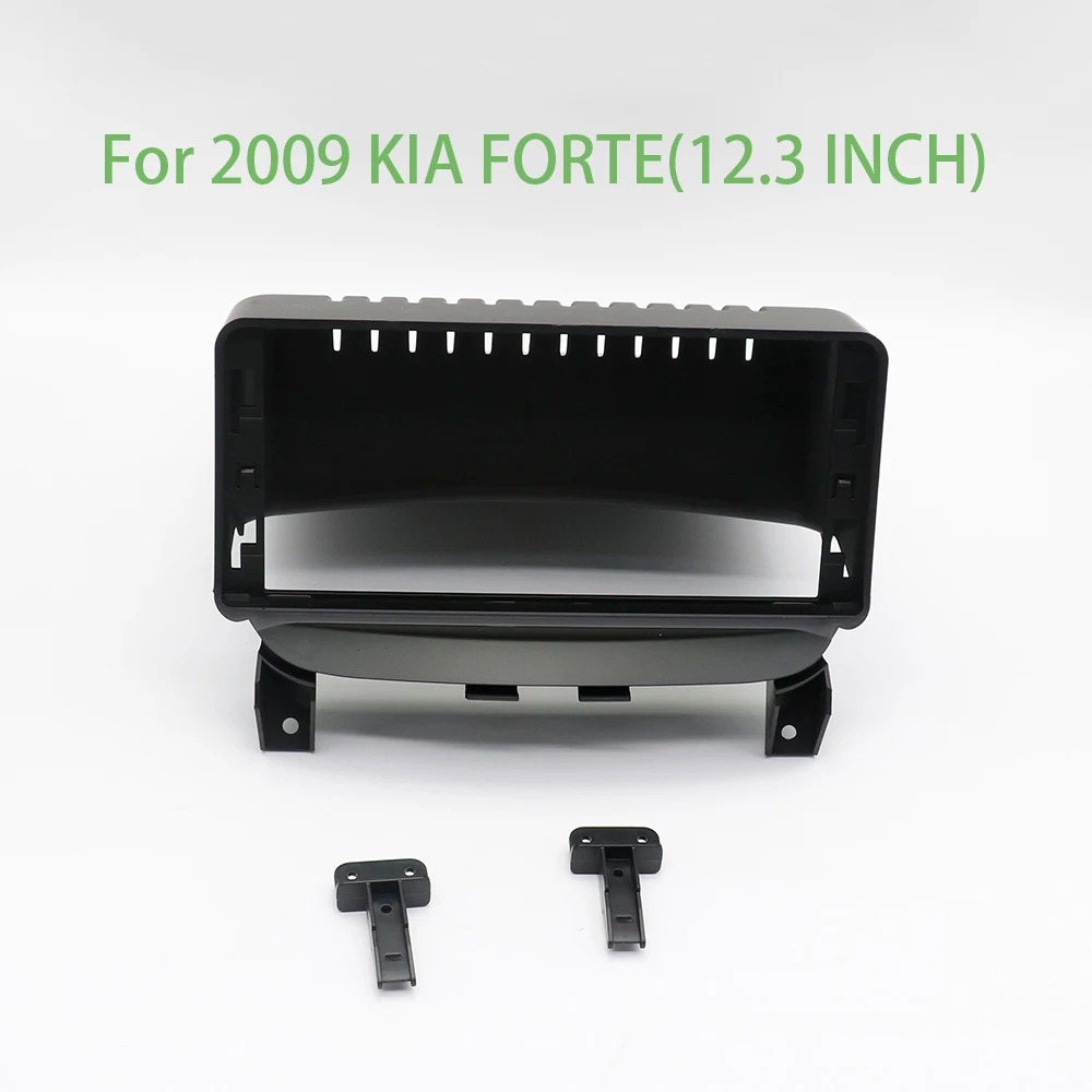 

For 2009 KIA FORTE 12.3 Inch Car Radio Stereo GPS MP5 Android Player 2 Din Fascias Panel DashBoard Frame Cover