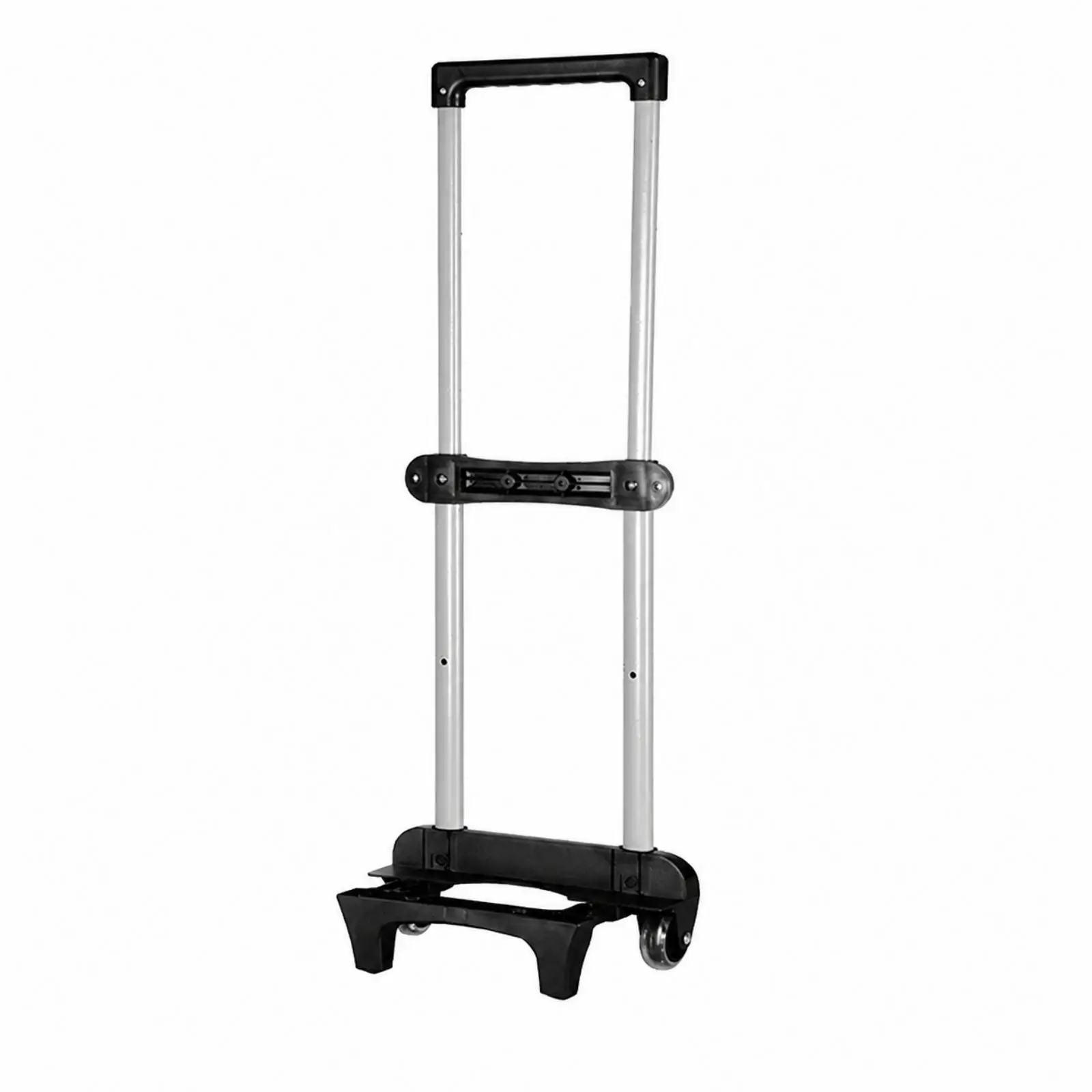 Adjustable Student Bag Trolley with Smooth Retractable Handle for Backpack Travel Luggage Support Frame