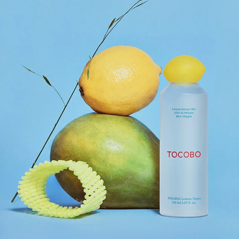 

TOCOBO Lemon VC Whitening Toner 150ml Brightening Exfoliating Salicylic Acid Gentle Moisturizing Beauty Original Korea Skin Care