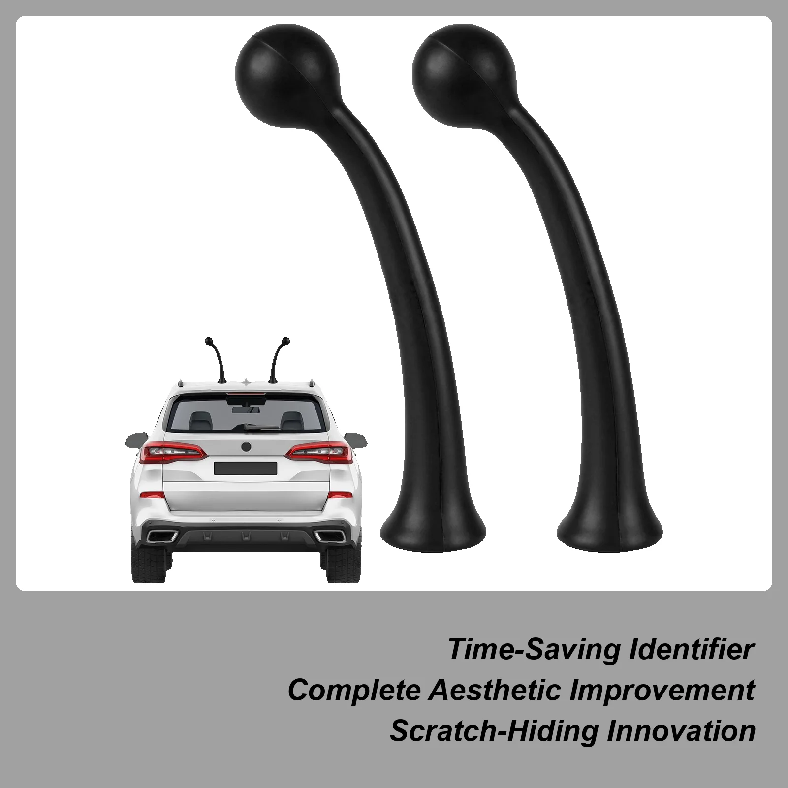 Cascos de motocicleta, tentáculos pequeños del diablo, adorno de techo de coche de caracol pequeño 3D, cuerno del diablo para casco de Motocross, techo de coche