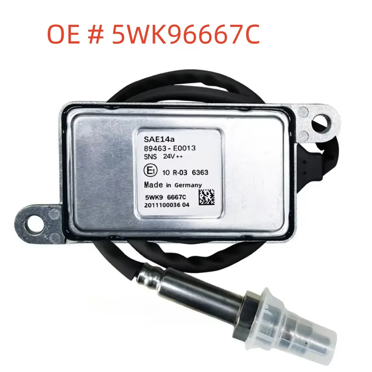 

High quality Brand New 24V 5WK9 6667C 89463-E0013 89463E0013 Nox Nitrogen Oxides Sensor For Hino