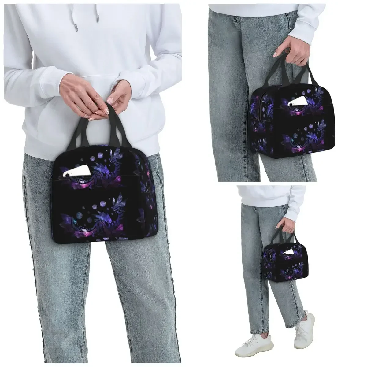 Monster Hunter World - Mizutsune Insulated Lunch Bag for Women Office Cooler Thermal Food Box Tote  Lunch Boxes Container