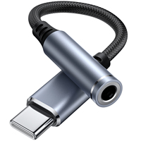 USB C To 3.5 Jack Earphone Adapter USB-C 3.5mm Audio Cable Converter For 2024 iPad/Macbook IPhone 16 15 Pro MAX Samsung Google