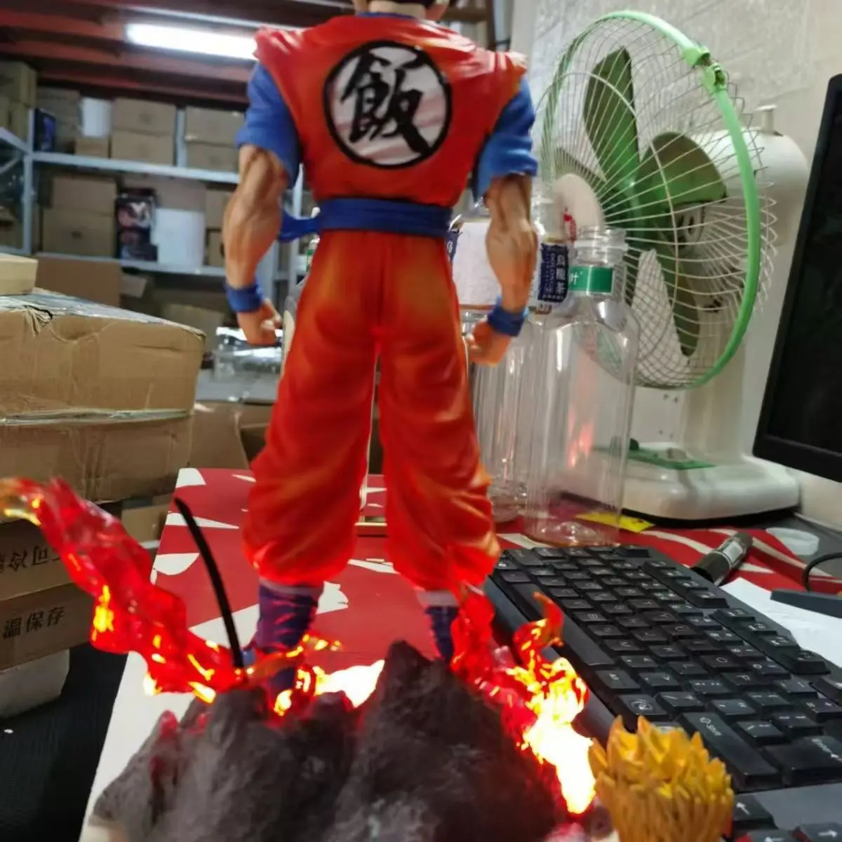 30 cm Nieuwe Dragon Ball Anime Figuur Zoon Gohan Perifere PVC Model Glow Standbeeld Desktop Decoratie Ornamenten Verjaardagscadeautjes Speelgoed