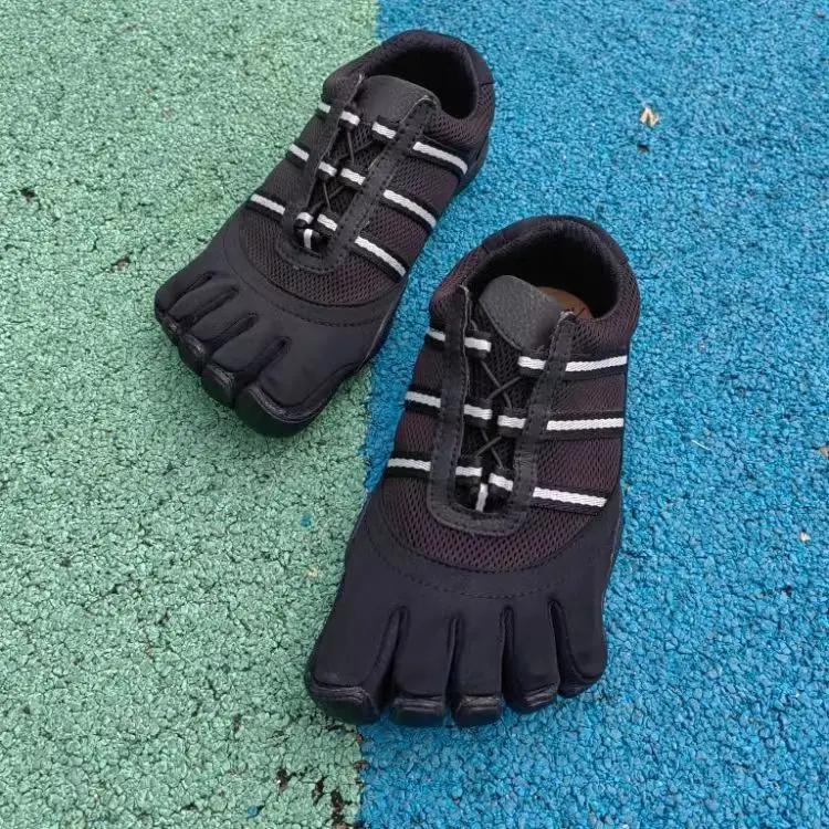 Mens Womens Non-slip Outsole Walking Shoes Training Athletic Shoes Quick Dry Five Toe Shoes Outdoor Breathable Lightweight Shoes