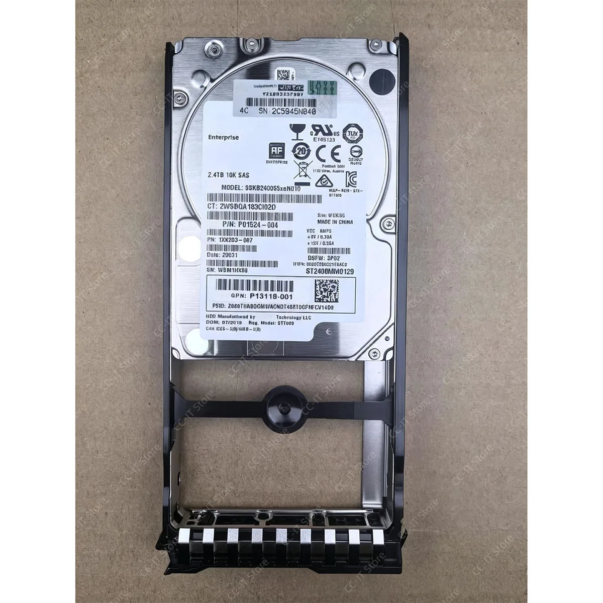 R0Q05A P13378-001 2.4TB 10K SAS 12Gb 2.5'' Enterprise Hard Disk Drive For Primera 600 Storage System