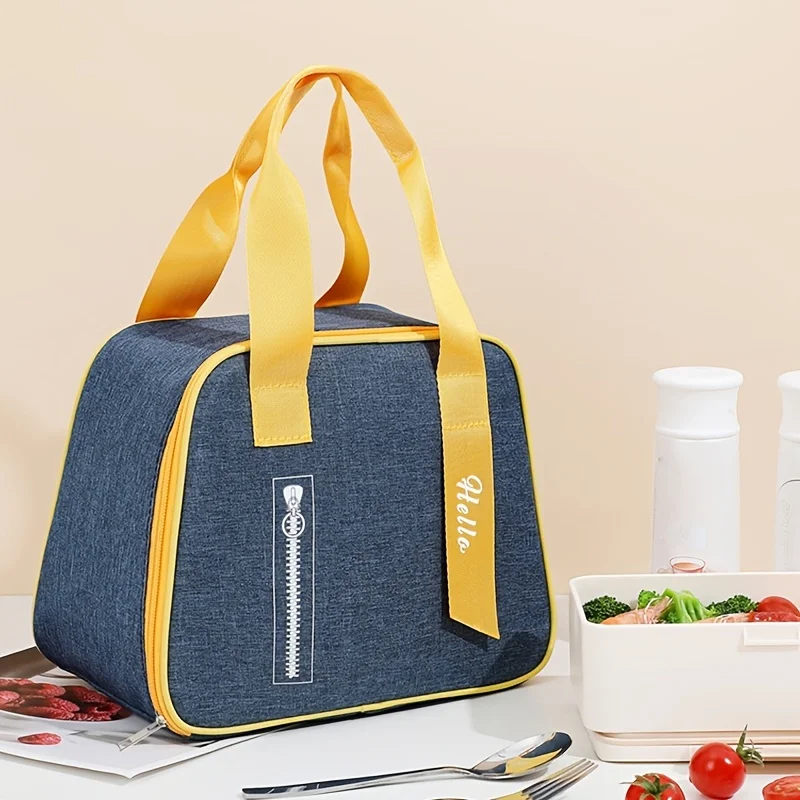 A lunch box, insulated bag, portable lunch box bag, student lunch box bag