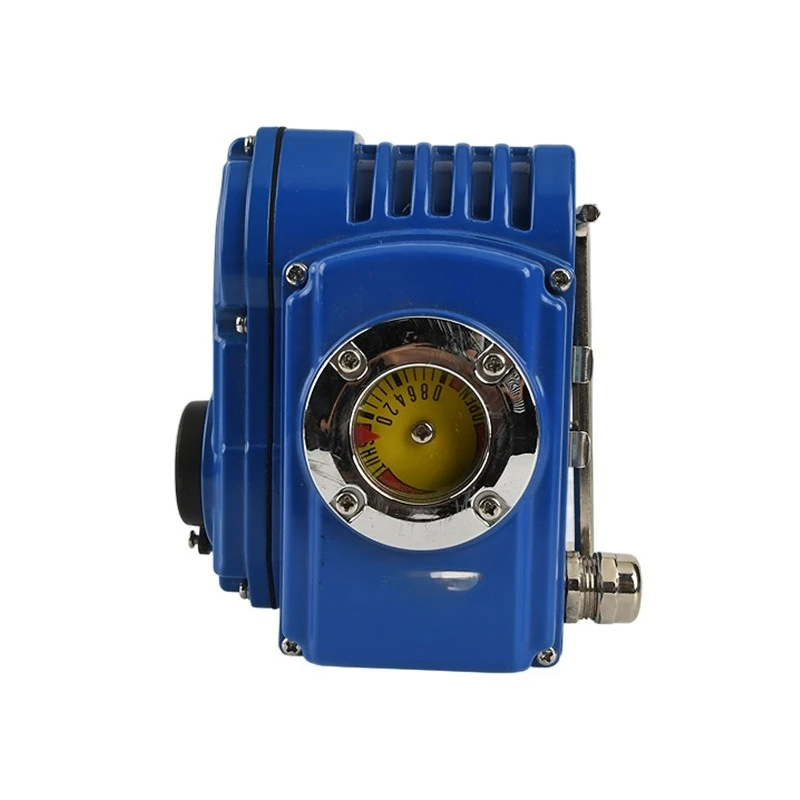 

50Nm electric fine small actuator with DC24VAC220V voltage switching type with potentiometer