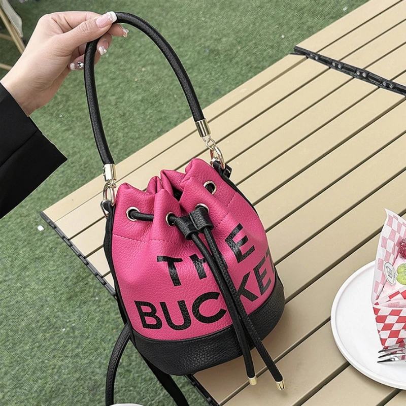 New Fashion Women's Bucket Bag Trend Brand Casual Versatile Shoulder Bag High-end Classic Crossbody Bag Designer Luxury Handbag