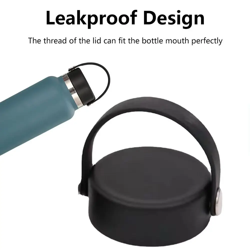 1Pcs New Only Lid Bottle Lid Splash Spill Proof with Handle Vacuum Insulated Cup Cap Universal Bottle Accessory Bottle Cover