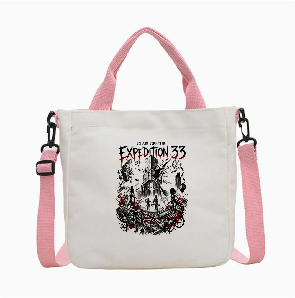 Expedition 33 tote bag y2k canvas  shopper totebag einkaufstasche woman