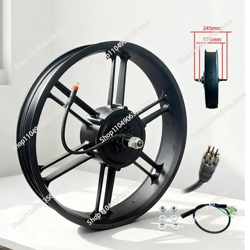 for 20 inch brushless gear 48V 500W/750W/1000W fat 20x4.0 tire electric E bicycle snow bicycle wheel hub motor