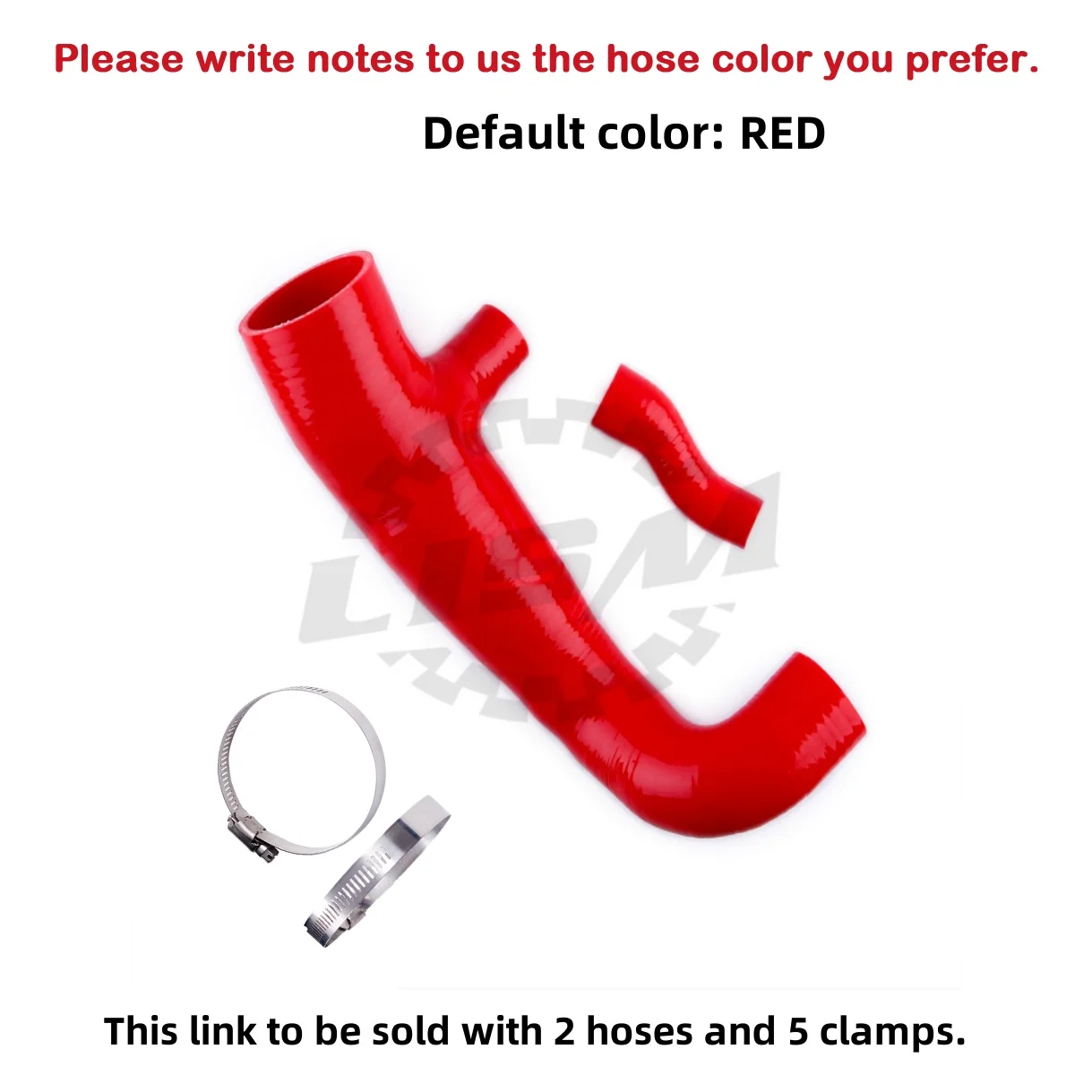 

2PCS 4PLY For 2007-2012 N14 Mini Cooper S R56 Turbo 2008 2009 2010 2011 Silicone Air Intake Hose Kiit Replacement Part