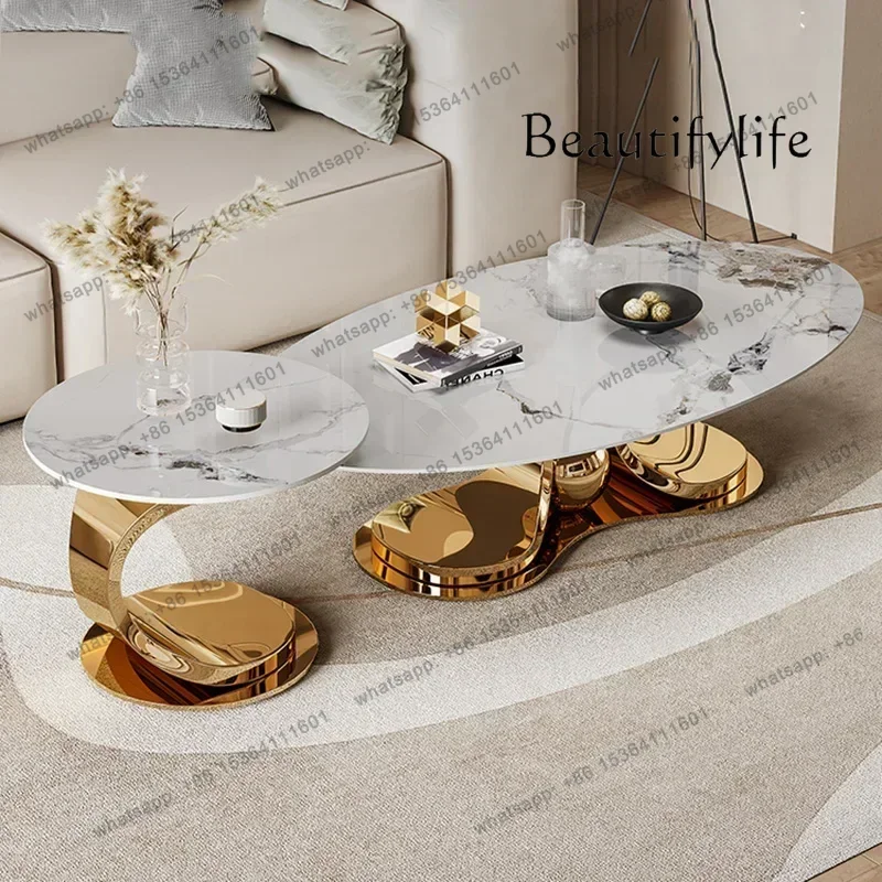 

Luxury Design Coffee Tables Modern Storage Desk Computer Writing Nordic Table Living Room Mesa Auxiliar