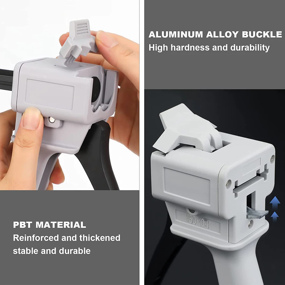 50ml 10:1 Plastic Impression Mixing Dispenser Gun Dispensing AB Glue Gun