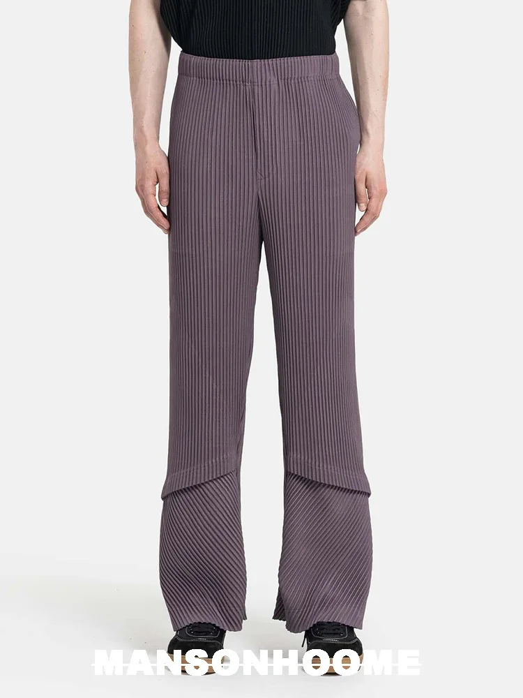 ISSEY 2026 وصل حديثًا بنطال ذو تصميم مميز على طراز مياكي مطوي ومريح #1