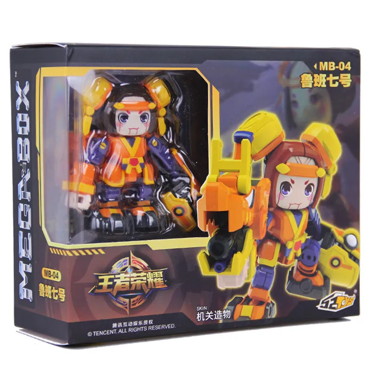 

Коллекционная фигурка-трансформер 52TOYS MegaBox Honor Of Kings Mozi, модель меха, аниме-игрушка для детей и любителей аниме.