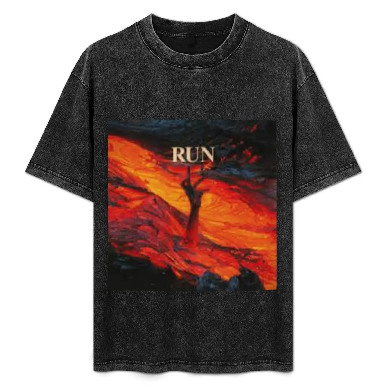 Joji Run T-Shirt boys whites anime t shirts vintage anime shirt mens clothes