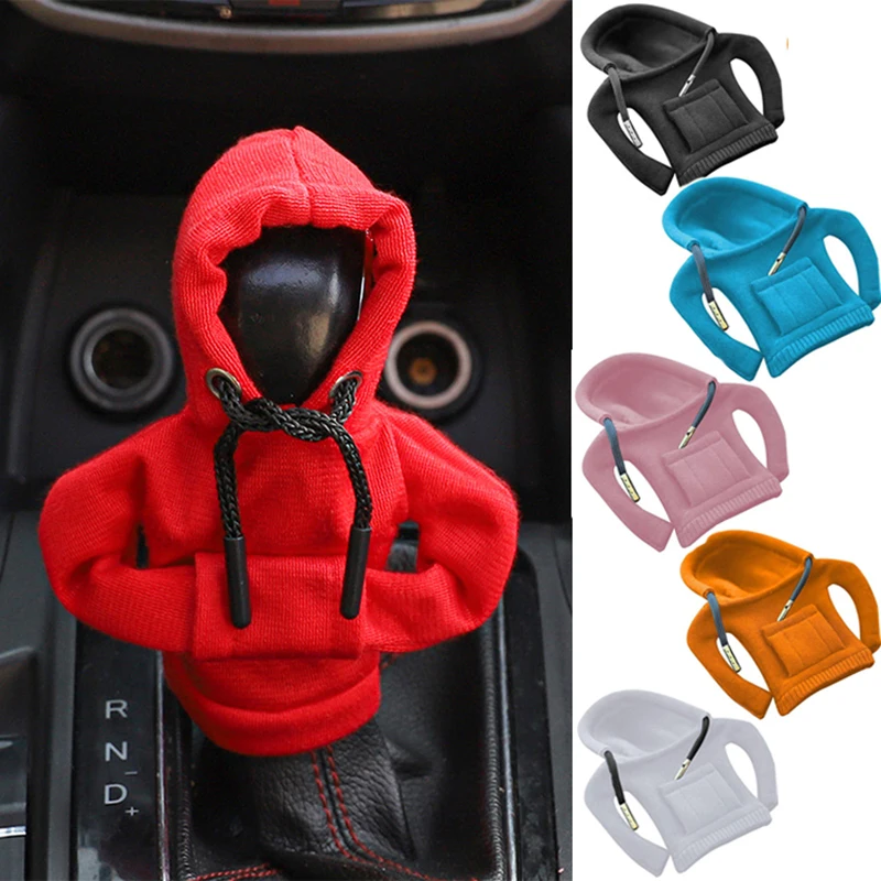 Auto Getriebe Shift Hoodie Abdeckung Mini Shift Abdeckung Getriebe Griff Dekoration Manuelle Automatische Universal Auto Schalthebel Innen Dekor