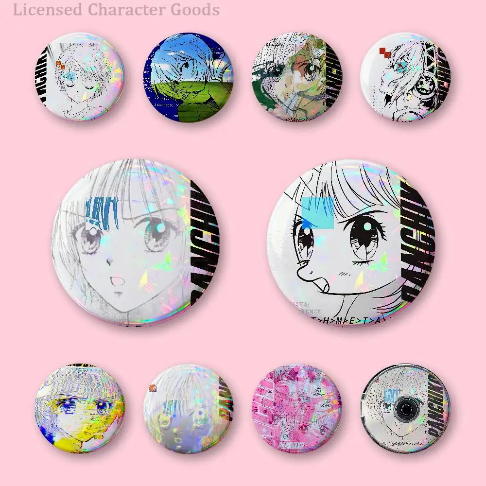 Panchiko deathmetal HD Print Badges Pretty Round Display Brooches IP merchandise 32mm 58mm 75mm 44mm 25mm