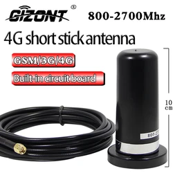 GSM 2G 3G 4G Anten SMA Erkek N Erkek Araç Araba Manyetik Dağı Anten Sinyal Güçlendirici 35dBi 800-2700 MHz 3 Metre Kablo