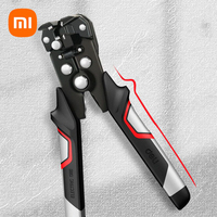 Xiaomi Deli Wire Stripping Pliers Splitting Wiring Multi Functional Automatic Portable Electrician Speciality Repair Pliers Tool