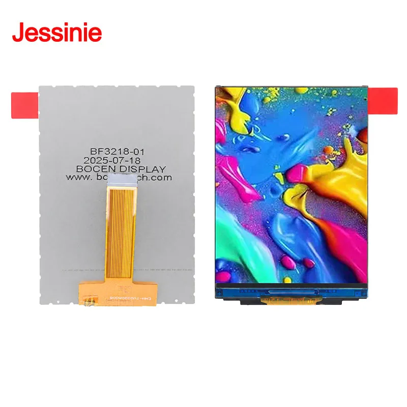 5pcs/1pc 3.2 inch HD IPS TFT LCD Display 3.2'' ST7789 Driver SPI Serial Interface 240x320 Full Color Bare Screen 18Pin Plug-in