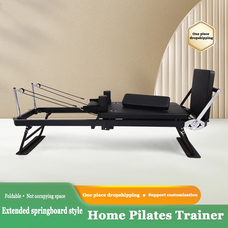 Home Foldable Yoga Training Equipment Large Pilates Equipment Sliding Track Pilates Core Bed With Cross Border Fitness Bed