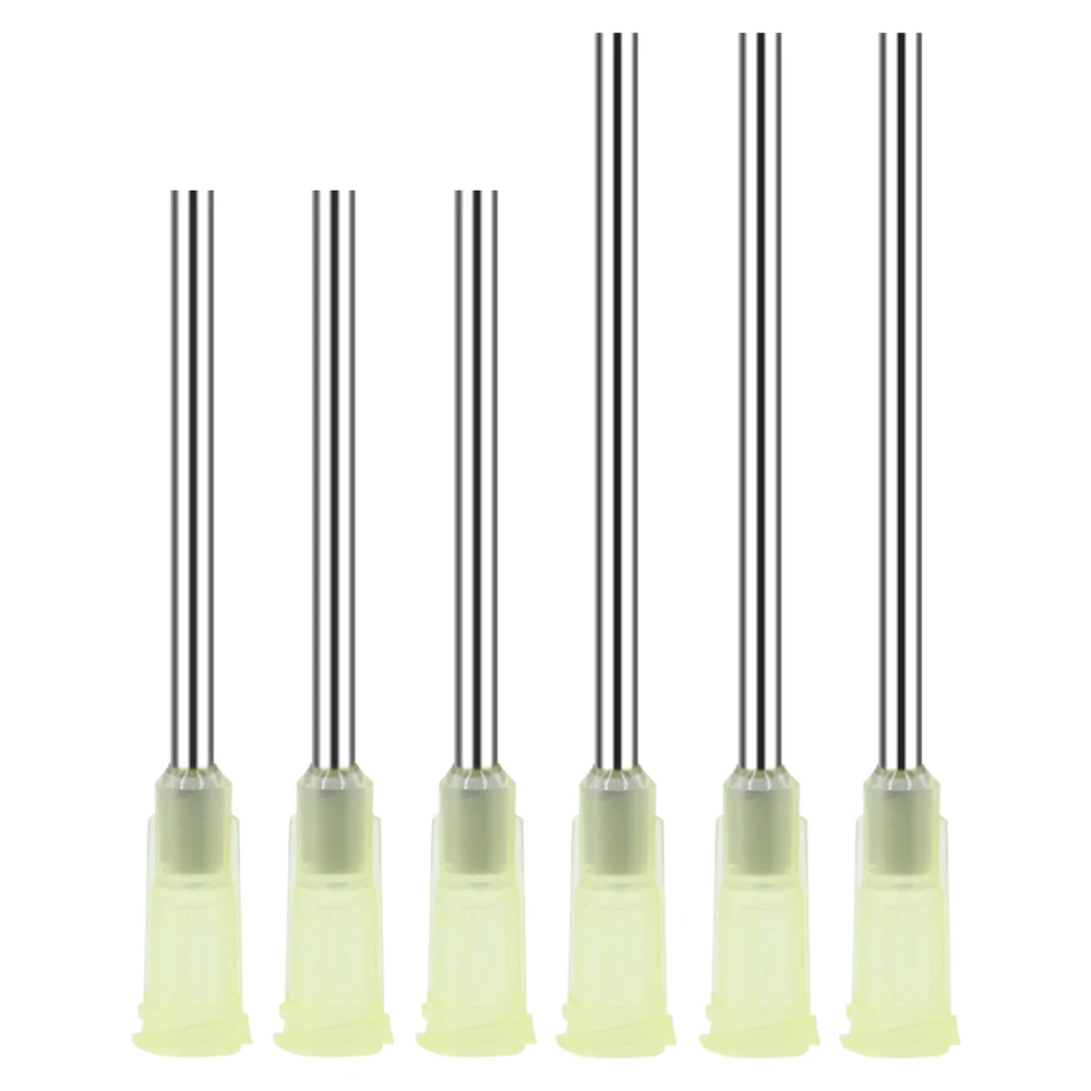 600pcs 12G Dispensing Needle Industrial Blunt Tip with Luer Lock 1.5-2Inch Glue Needle for Filling E-liquid, Ink and Syringe